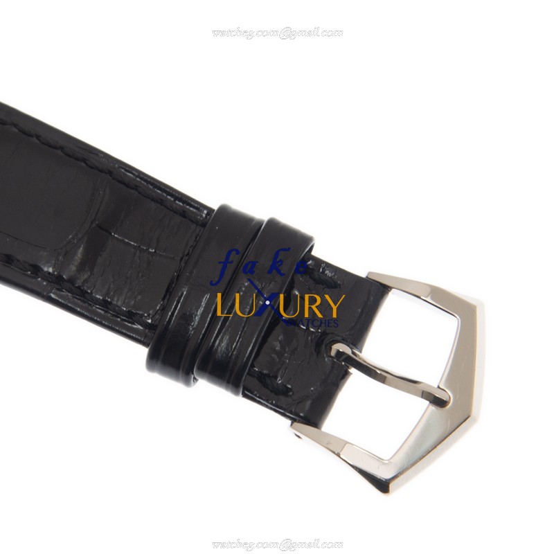 Patek Philippe 5089G-060 Replica Watch, Blue Dial, 18kt White Gold Case, Alligator Strap - Image 4