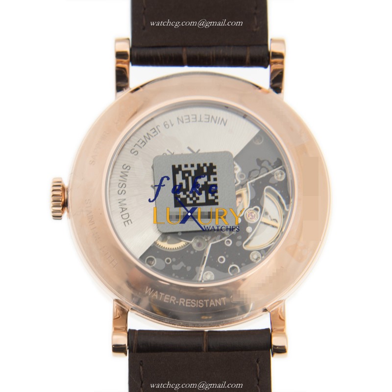 Tissot T109.407.36.031.00 T-Classic Replica Watch, Automatic Movement, PVD Gold Case, White Dial - Image 3