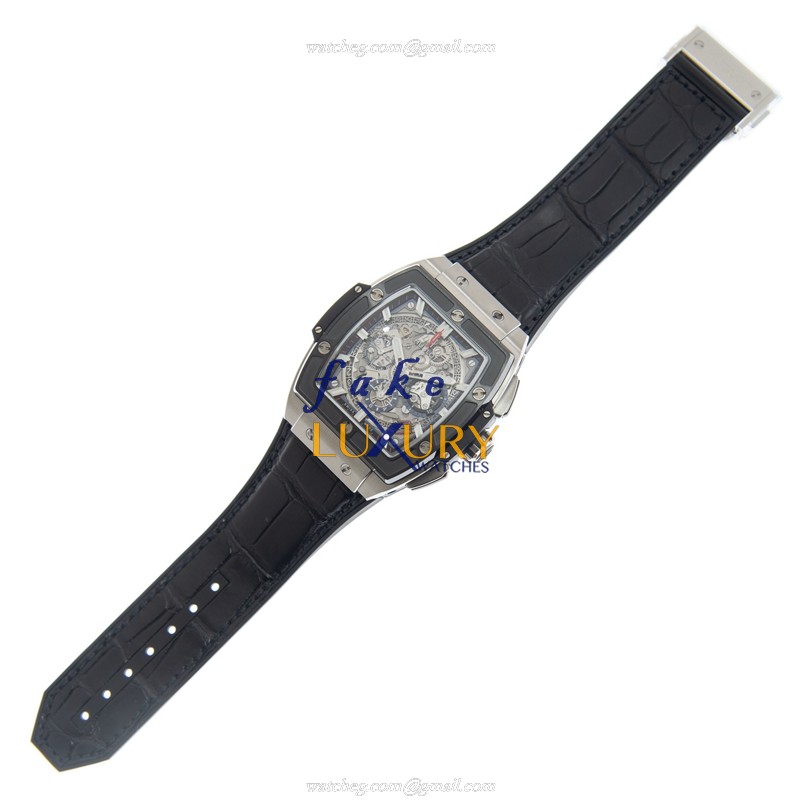 Hublot Spirit of Big Bang 641.NM.0173.LR Automatic Titanium Silver Dial Rubber Strap Replica Watch - Image 2