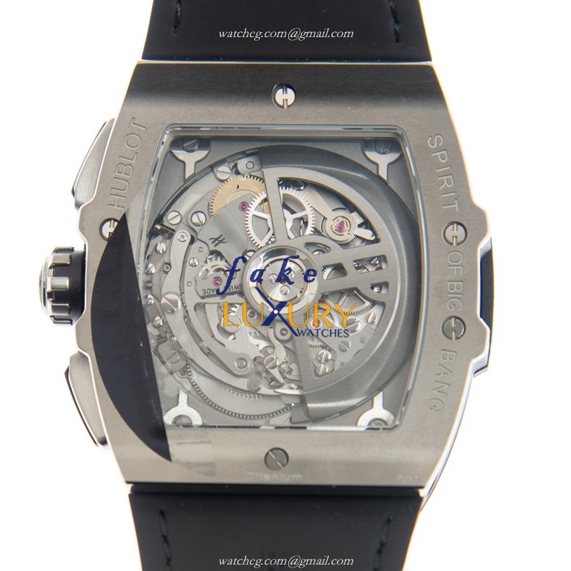 Hublot Spirit of Big Bang 641.NM.0173.LR Automatic Titanium Silver Dial Rubber Strap Replica Watch - Image 3