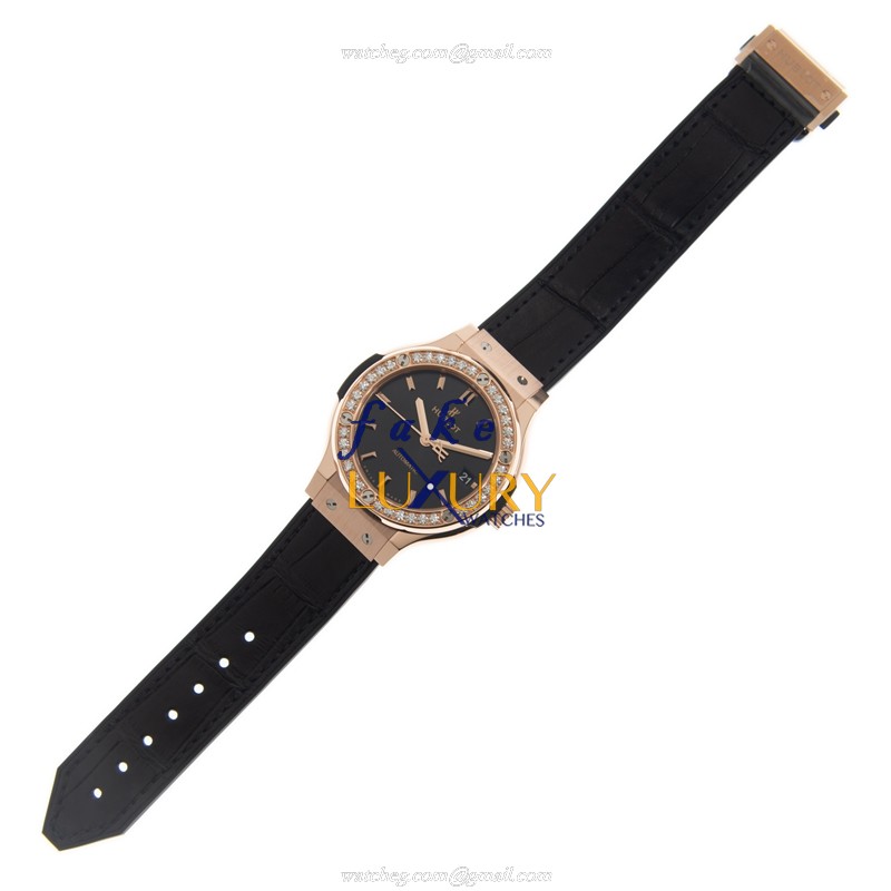 Hublot 565.OX.1480.LR.1204 CLASSIC FUSION Automatic 18kt Rose Gold & Diamonds | Automatic | 38mm - Image 2