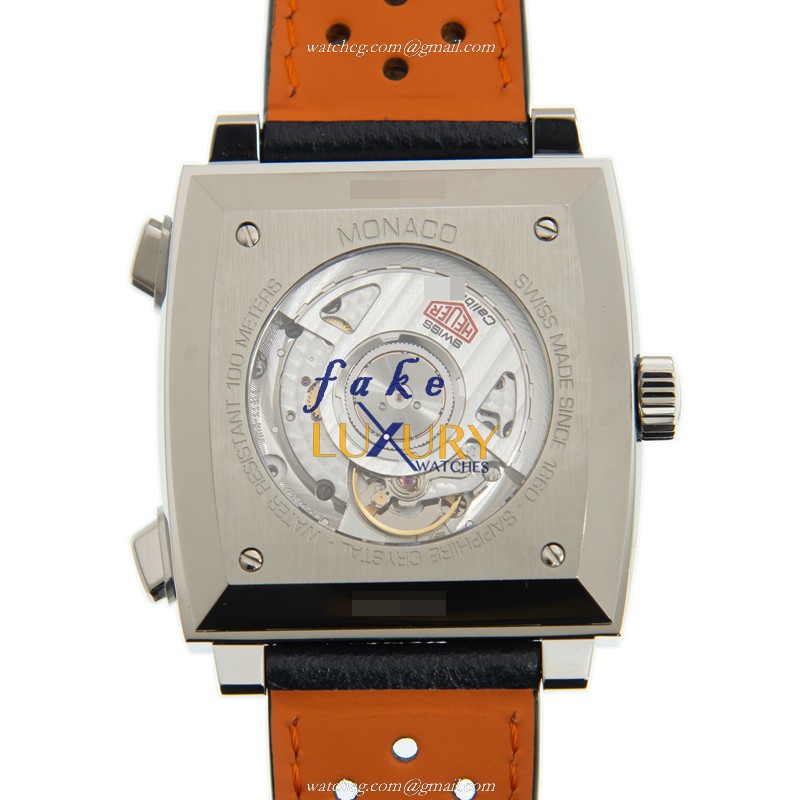 Tag Heuer CAW211R-FC6401 MANACO Replica Watch, Blue Dial, Steel Case, Automatic - Image 3