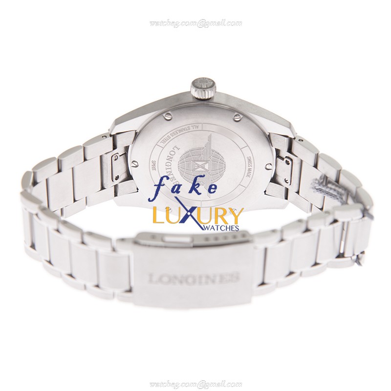 Longines L3.810.4.73.9 Spirit Replica Watch, Automatic Movement, White Dial, Steel Bracelet - Image 4