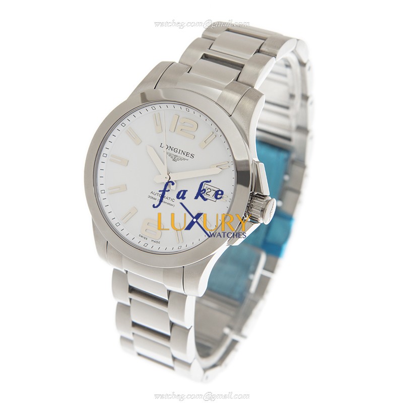 Longines Conquest L3.676.4.16.6 - Replica Watch - Automatic - White Dial - Steel Bracelet - Image 3