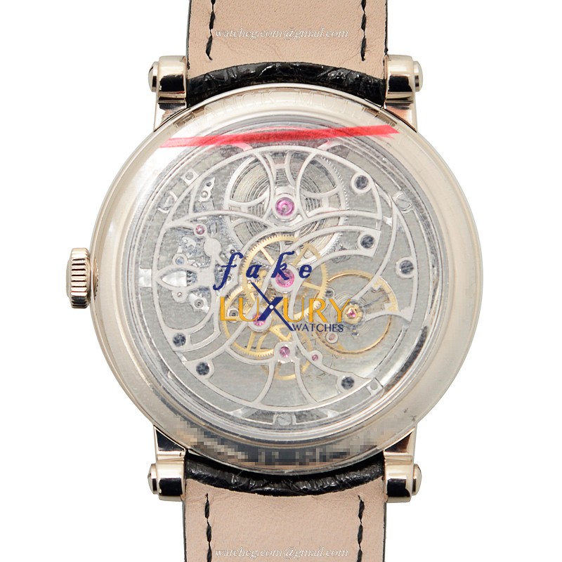 Franck Muller 7045 B S6 SQT OG Replica Watch - Manual Wind - Steel Case - 45mm - Skull Dial - Image 3