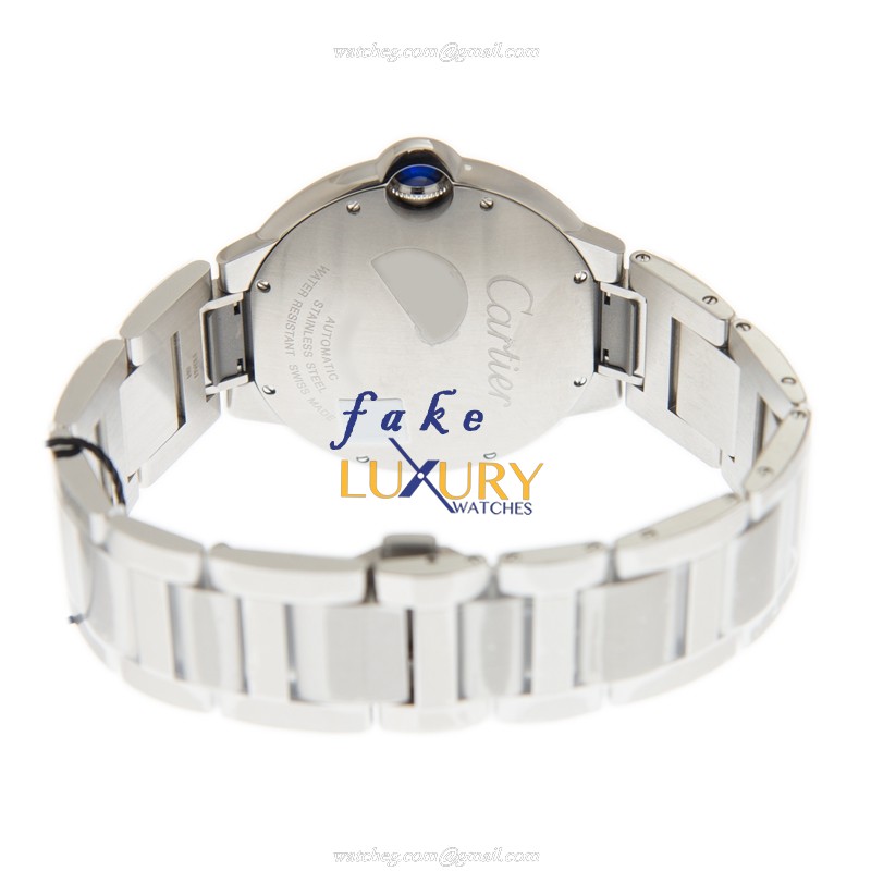 Cartier Ballon Bleu WSBB0049 Automatic Stainless Steel White Dial Replica Watch - Image 4