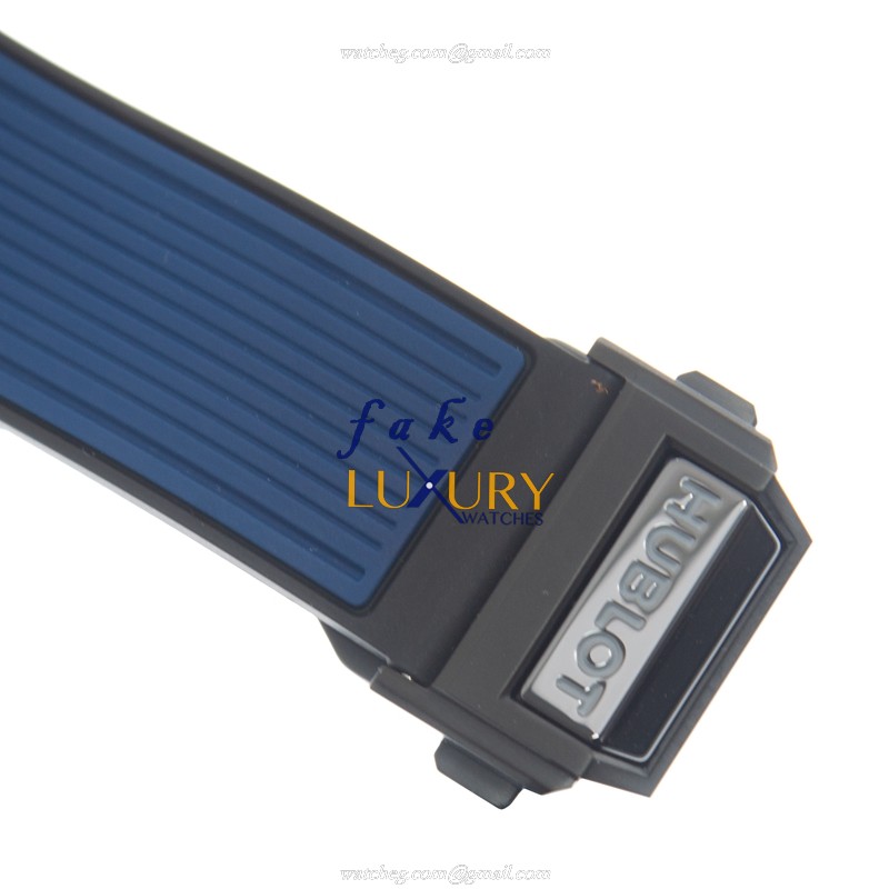 Hublot 440.EX.1100.RX.UCL20 Big Bang Intelligent Ceramic Blue Dial Rubber Strap Replica Watch - Image 4