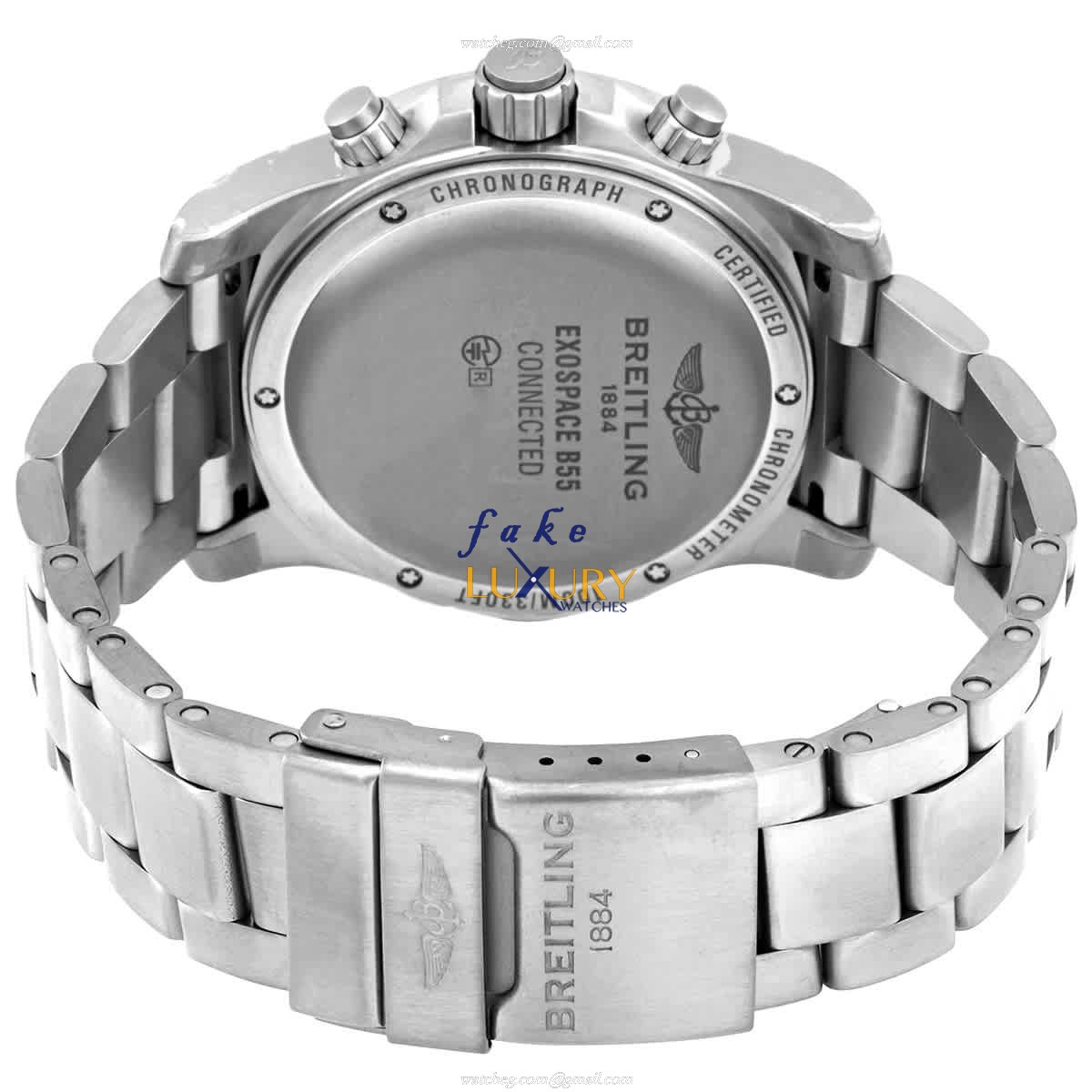Breitling Exospace B55 EB5510H11B1E1 Quartz Titanium Black Dial Replica Watch - Image 3