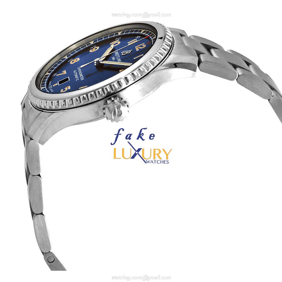 Breitling A17315101C1A1 Aviator 8 Replica Watch, Blue Dial, Automatic, Steel Case - Image 2