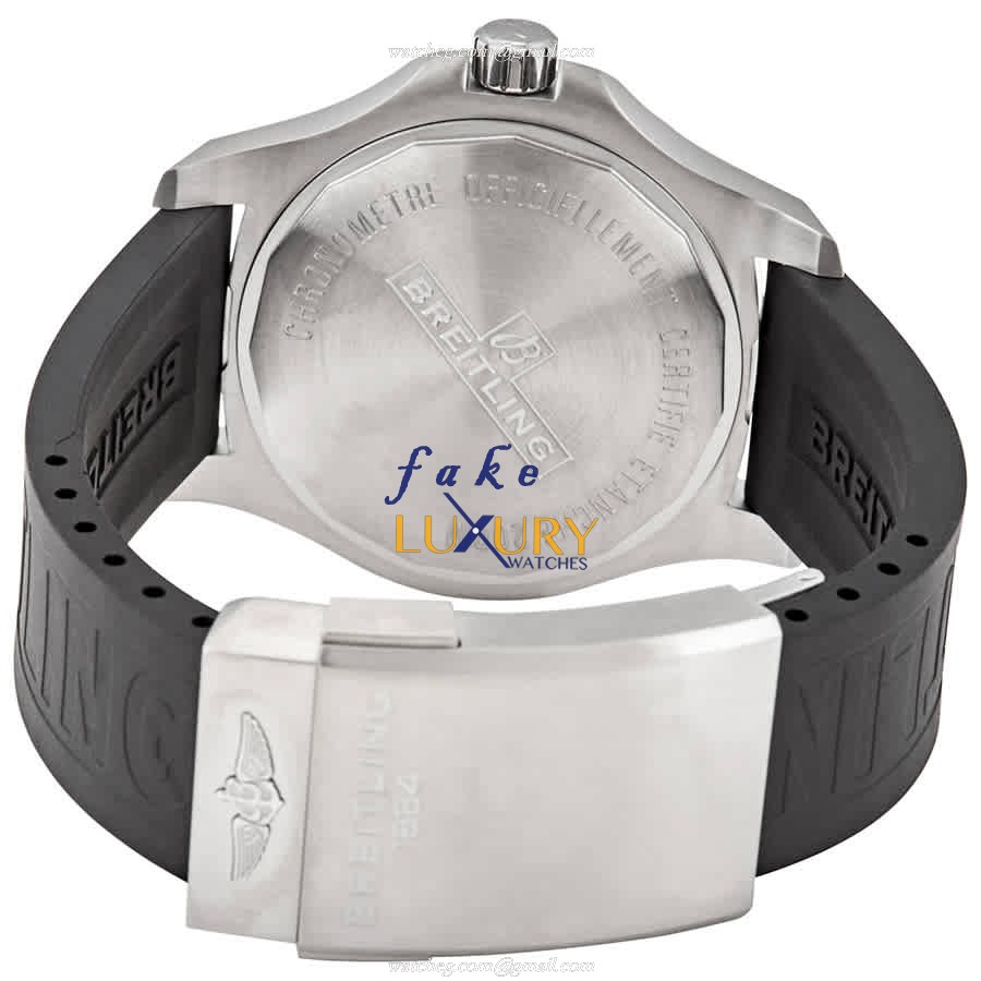 Breitling Chronomat B01 A17313101F1S1 Automatic Gray Dial Rubber Strap Replica Watch - Image 3