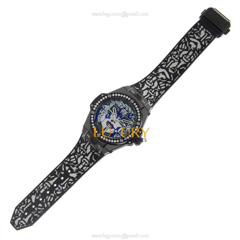 Hublot 465.CX.1120.VR.1204.LIP20LTD 100 Automatic Ceramic & Diamond Replica Watch | BIG BANG Series - Image 2