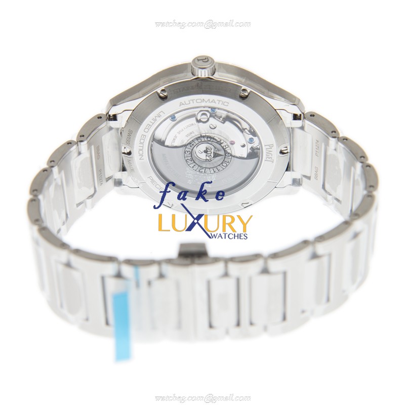 Piaget POLO G0A45005 Automatic Stainless Steel Green Dial Replica Watch - Image 4