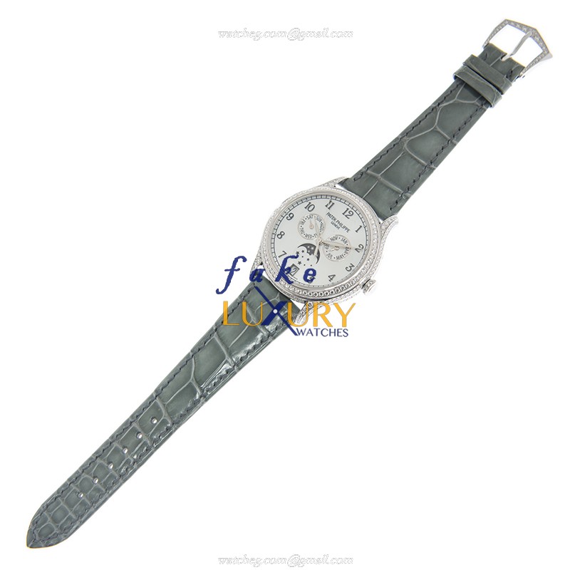 Patek Philippe 4948G-010 Grand Complications Automatic 18kt White Gold Diamond Dial Replica Watch - Image 2
