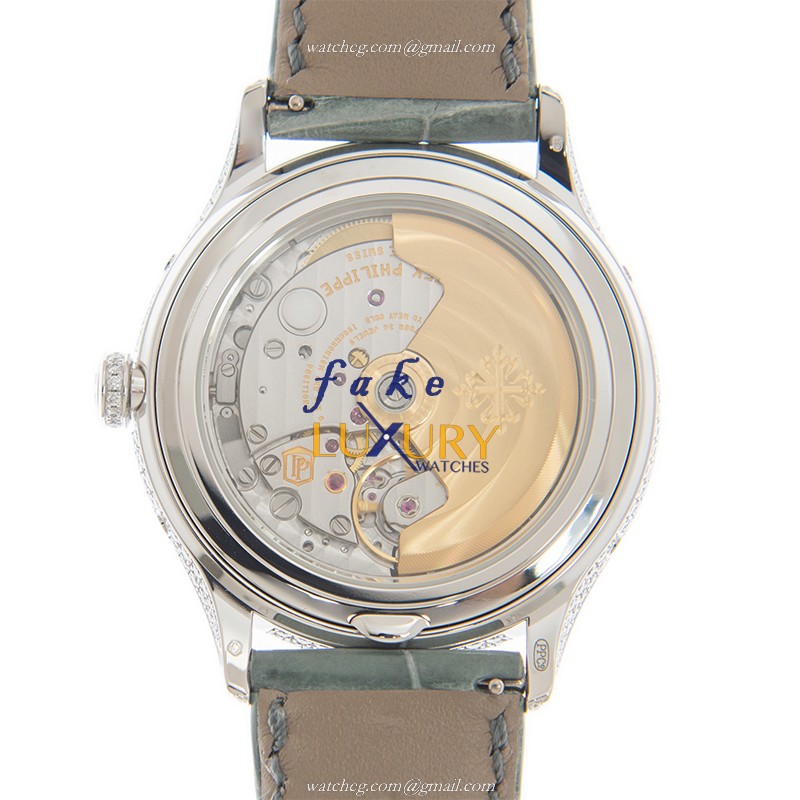 Patek Philippe 4948G-010 Grand Complications Automatic 18kt White Gold Diamond Dial Replica Watch - Image 3