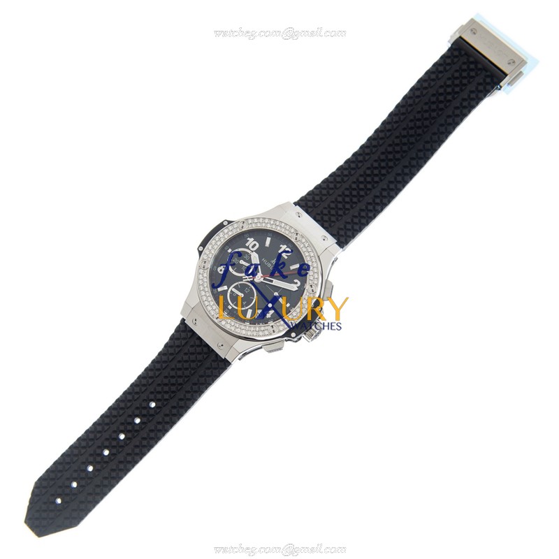 Hublot Big Bang 341.SX.130.RX.114 Automatic Stainless Steel Diamonds Black Dial Replica Watch - Image 2