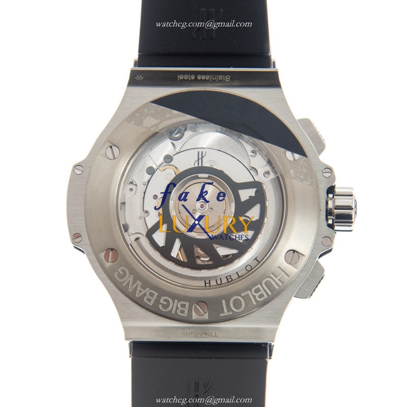 Hublot Big Bang 341.SX.130.RX.114 Automatic Stainless Steel Diamonds Black Dial Replica Watch - Image 3