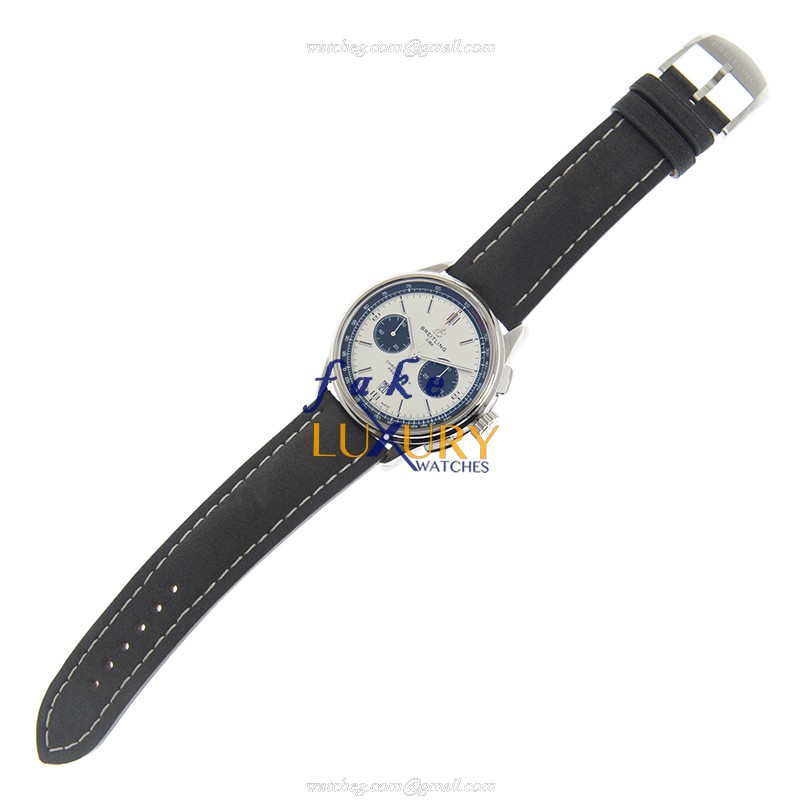 Breitling Premier AB0118221G1X2 Automatic White Dial Steel Replica Watch - Image 2
