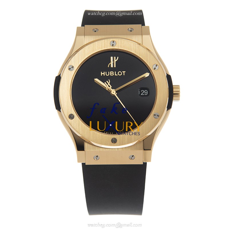 -511.VX.1280.RX.MDM40 LTD 100 PC Hublot Classic Fusion Automatic 18kt Yellow Gold Replica Watch - Image 2