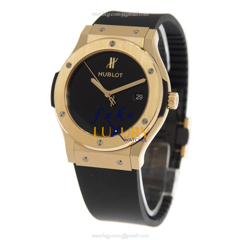 -511.VX.1280.RX.MDM40 LTD 100 PC Hublot Classic Fusion Automatic 18kt Yellow Gold Replica Watch - Image 3