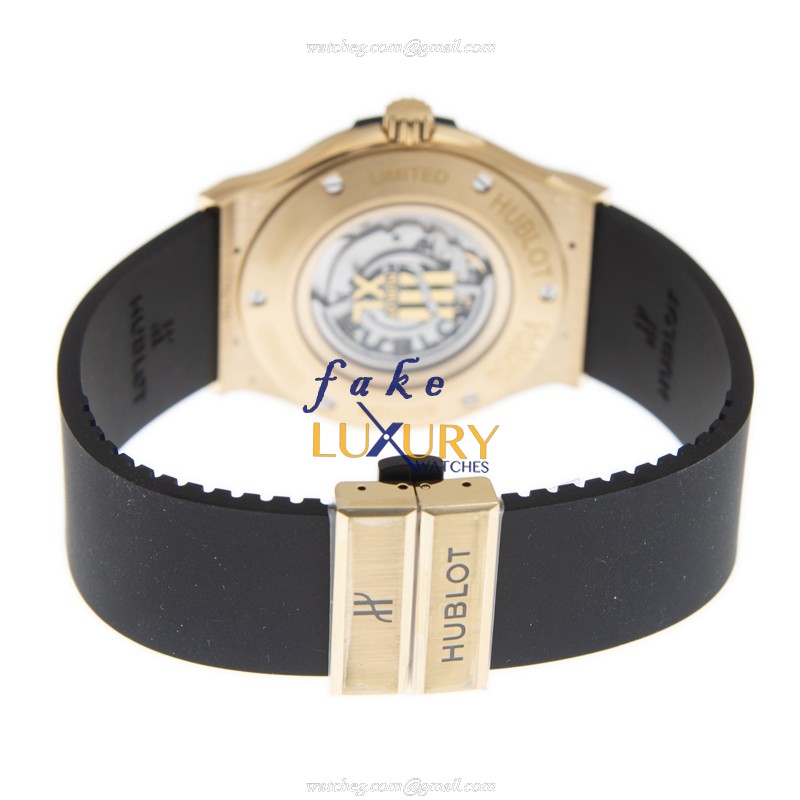 -511.VX.1280.RX.MDM40 LTD 100 PC Hublot Classic Fusion Automatic 18kt Yellow Gold Replica Watch - Image 5