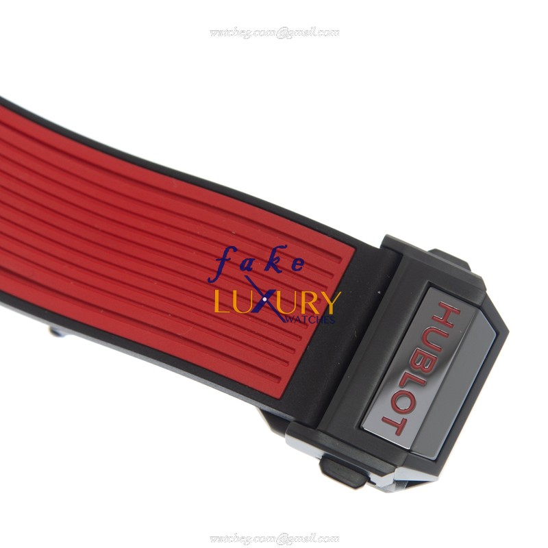 Hublot Big Bang Replica Watch 411.CF.8513.RX LTD 500 PCS, Automatic Ceramic, Red Dial Strap - Image 4