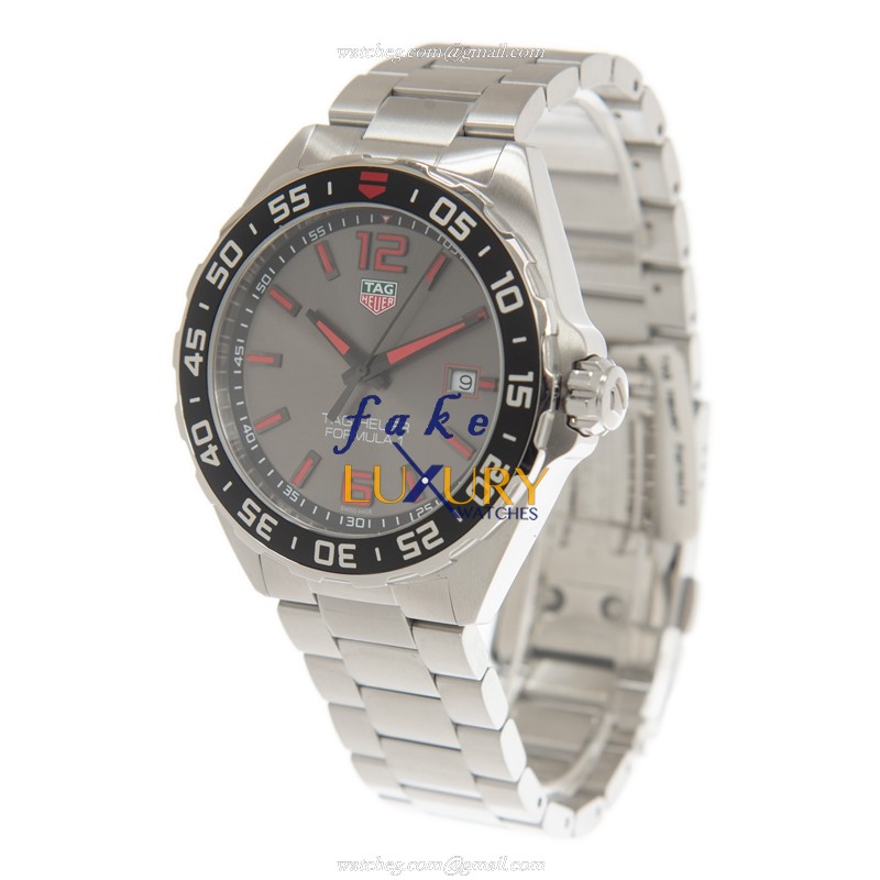 Tag Heuer WAZ1018.BA0842 F1 Quartz Silver Stainless Steel | Steel | Gray Dial | Replica Watch - Image 3