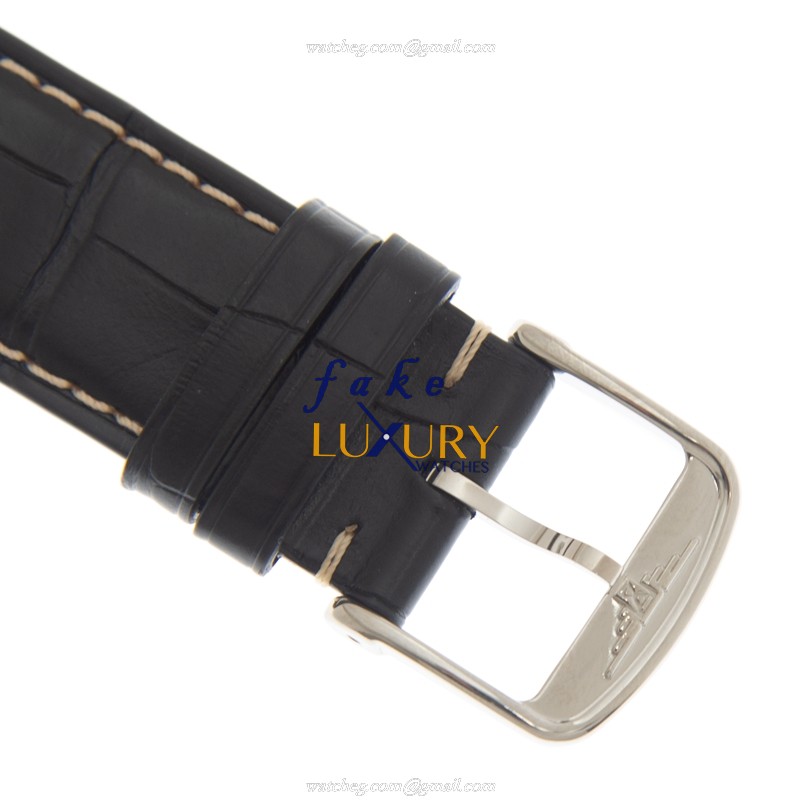 Longines L4.795.4.58.0 Heritage Replica Watch, Automatic Movement, Black Dial, Leather Strap - Image 4