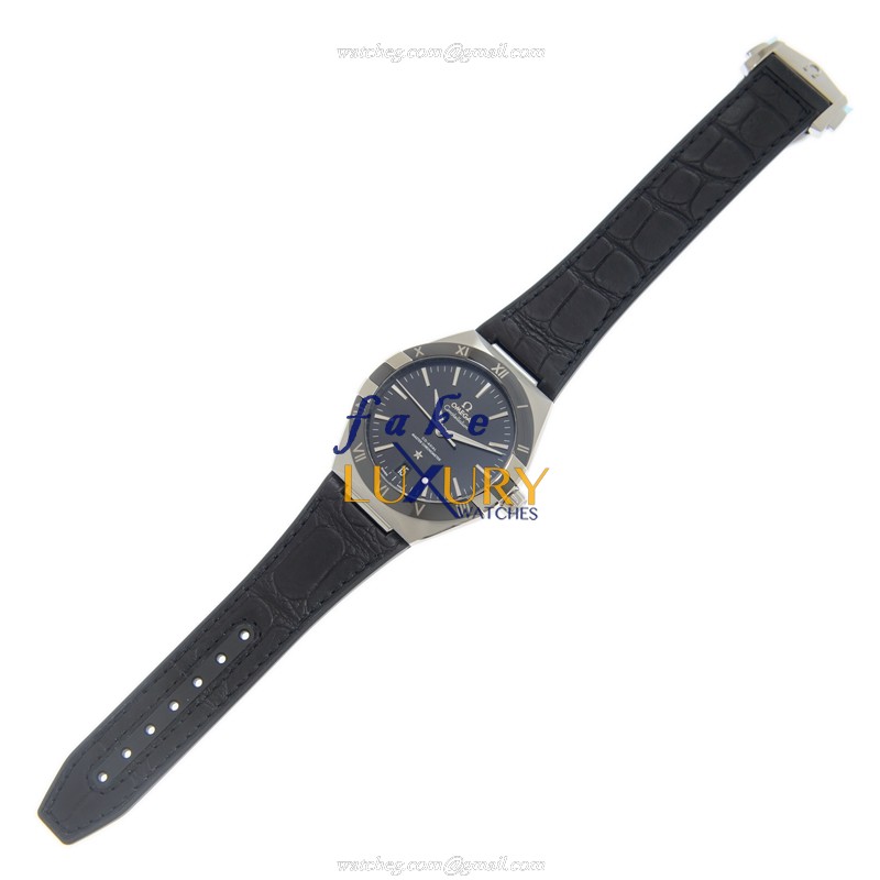 Omega Constellation 131.33.41.21.01.001 Automatic Black Dial Stainless Steel Replica Watch - Image 2