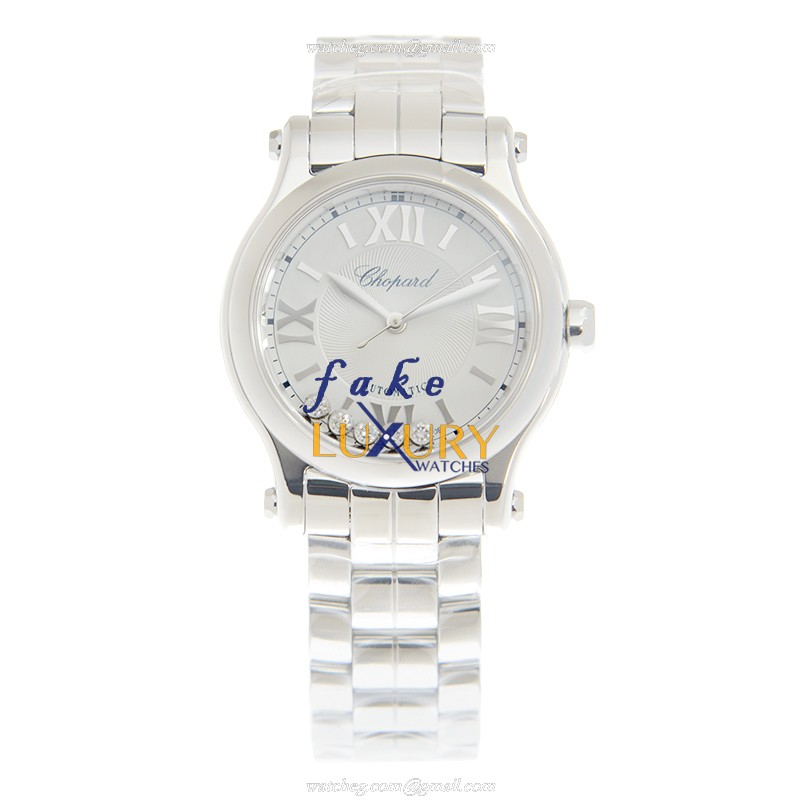 Chopard Happy Sport 278573-3012 Replica Watch, Automatic Movement, Silver Dial, Steel Case - Image 2