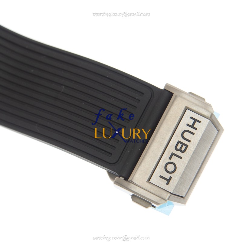 Hublot 614.NX.1170.RX BIG BANG Auto Titanium Case Replica Watch, 45mm, Black Rubber Strap - Image 4