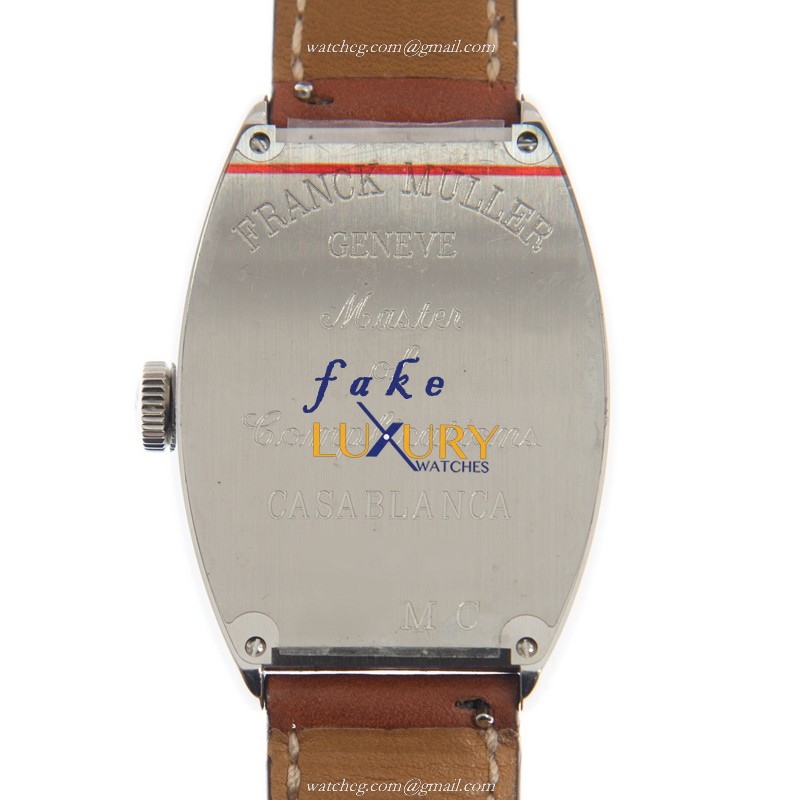 Franck Muller 6850 M C CASA BLANCA AC -BLACK - Replica Watch - Automatic - Steel Case - Brown - Image 3