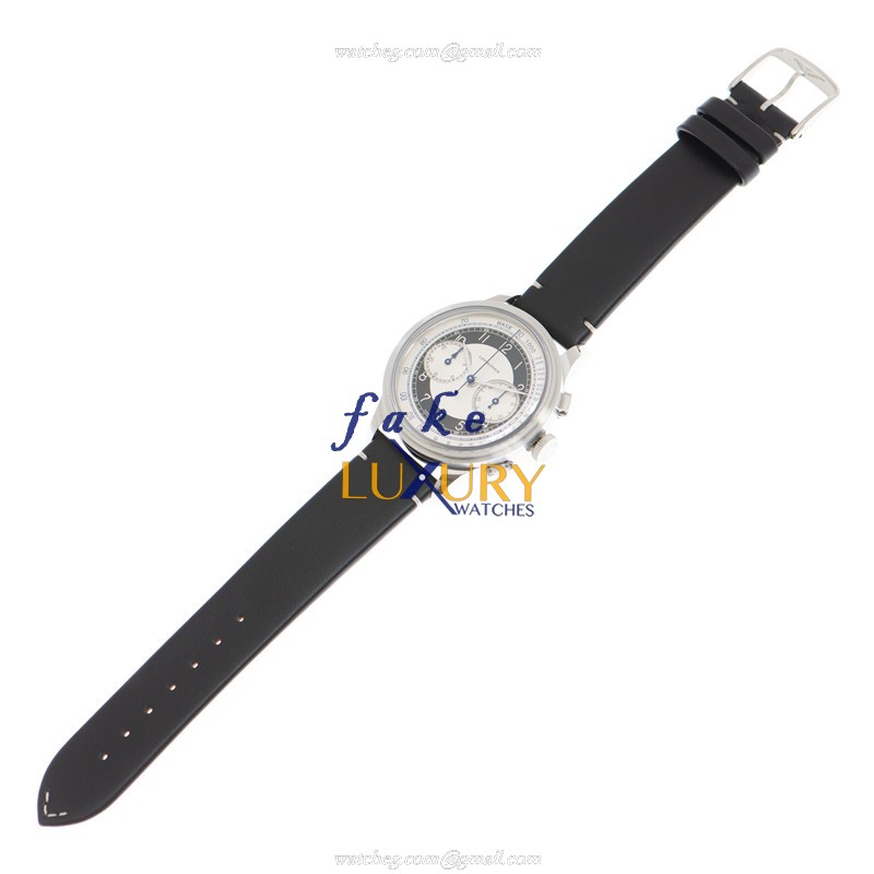 Longines Heritage Classic L2.830.4.93.0 Automatic Silver Dial Leather Strap Replica Watch - Image 2