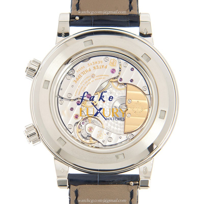 6102P-001 - Patek Philippe Grand Complications Replica Watch - 950 Platinum - Blue Dial - Image 3