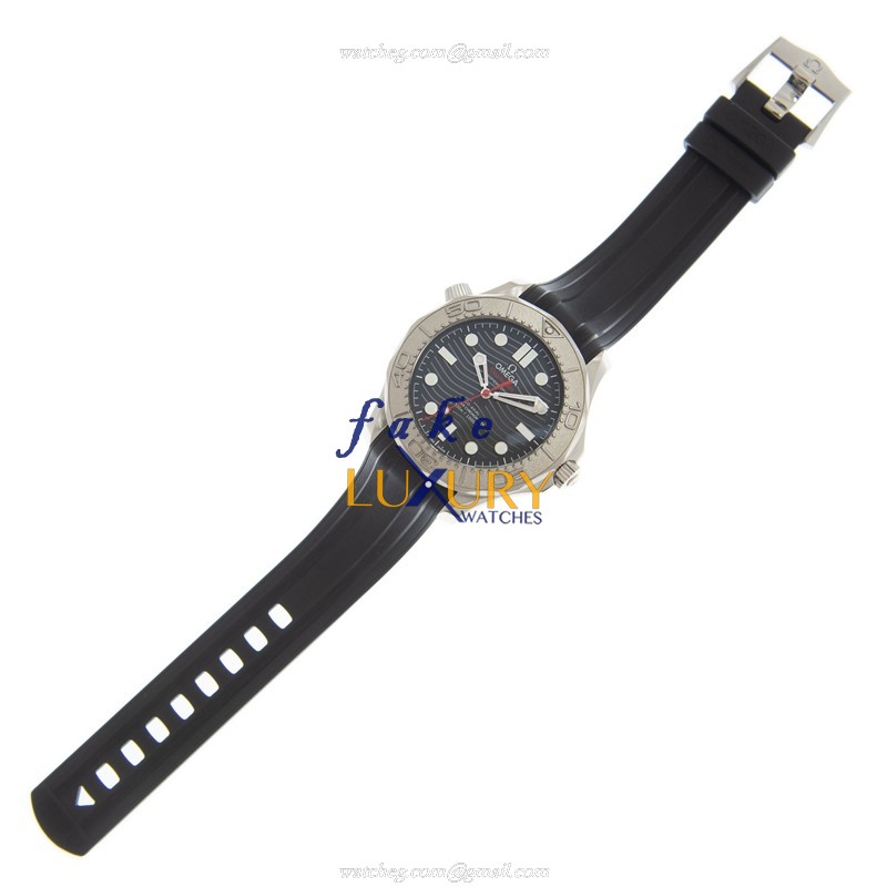 Omega SEAMASTER Automatic 42mm Stainless Steel Black Dial Replica Watch, Model 210.32.42.20.01.002 - Image 2