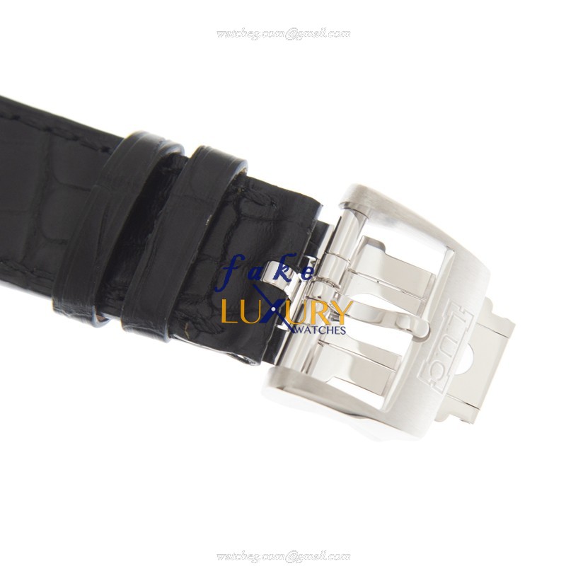 Chopard L.U.C 171927-1001 Automatic 18kt White Gold Diamond Replica Watch, 43mm, White Dial - Image 4
