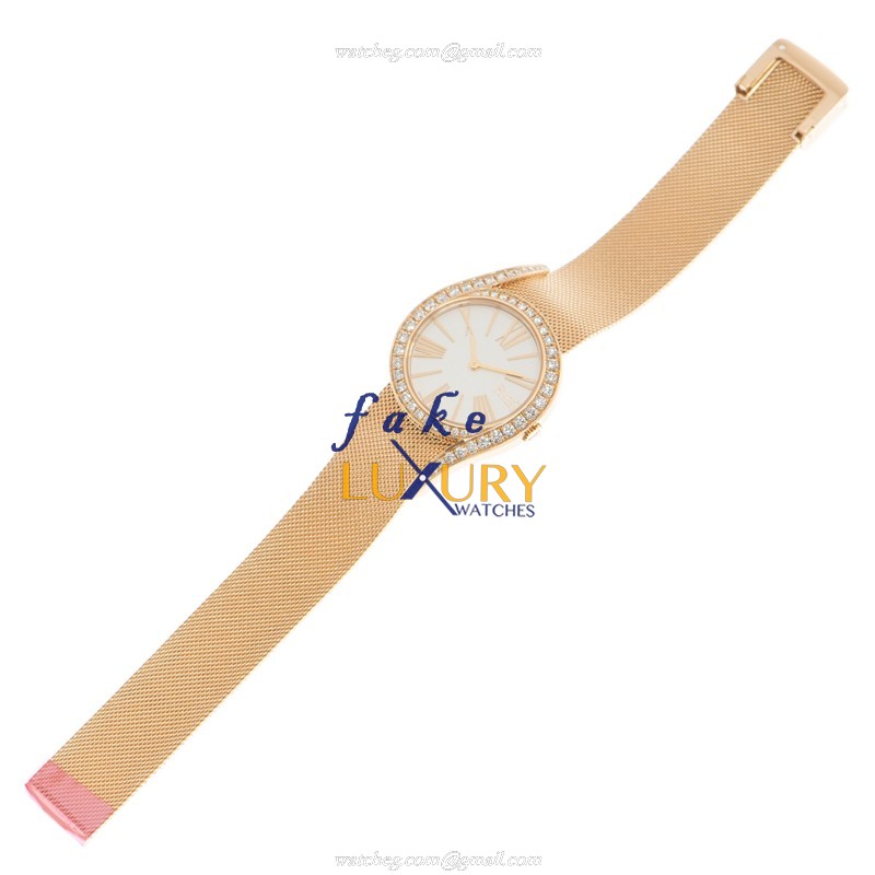Piaget G0A45213 Limelight Gala Replica Watch, 32mm Automatic, Silver Dial, 18kt Rose Gold & - Image 2
