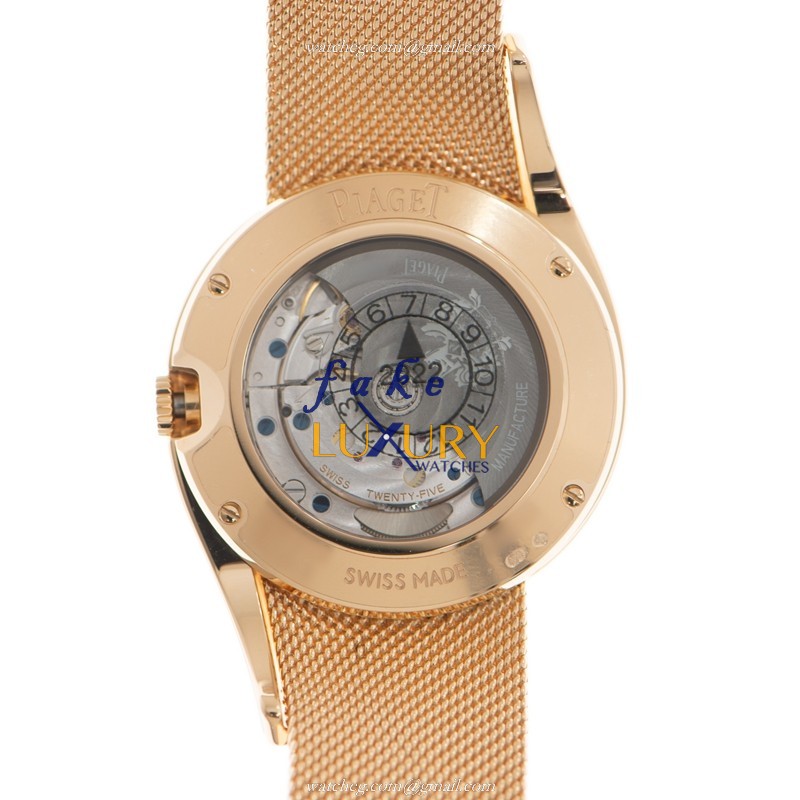 Piaget G0A45213 Limelight Gala Replica Watch, 32mm Automatic, Silver Dial, 18kt Rose Gold & - Image 3