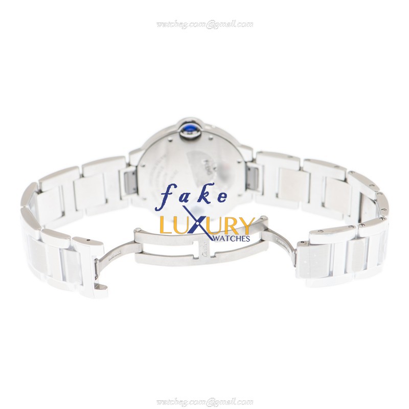 Cartier WSBB0048 BALLON BLEU Automatic Silver Dial Stainless Steel Case Replica Watch - Image 5