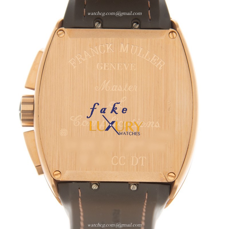 Franck Muller V 45 CC DT5N.BR TT VANGUARD AUTO 18kt Rose Gold Replica Watch, Model: V 45 CC DT5N.BR - Image 3