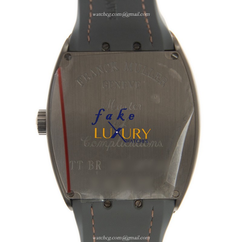 Franck Muller V 41 SC DT TT BR5N VANGUARD - Replica Watch - Automatic - Steel Case - Gray Dial - Image 3