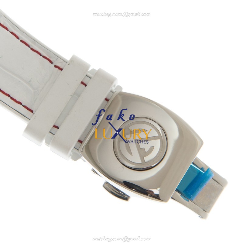 Franck Muller V 41 SC DT AC.RG Vanguard Replica Watch, Automatic, 41mm Steel Case, White Dial - Image 4