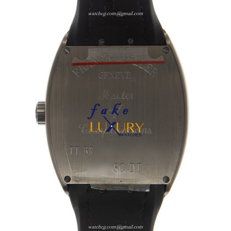Franck Muller V 41 SC DT TT BRNR Vanguard Automatic Black Dial Stainless Steel Replica Watch - Image 3