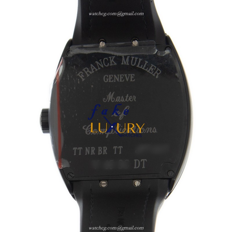 Franck Muller V 45 SC DT TT NR BRTT Vanguard - Replica Watch - Automatic - Black Dial - Steel Case - Image 2