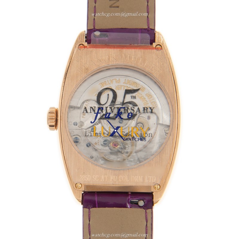 Franck Muller 2850 SC AT FO COL DRM 25TH LTD 5N Automatic Silver Dial Replica Watch - Image 3