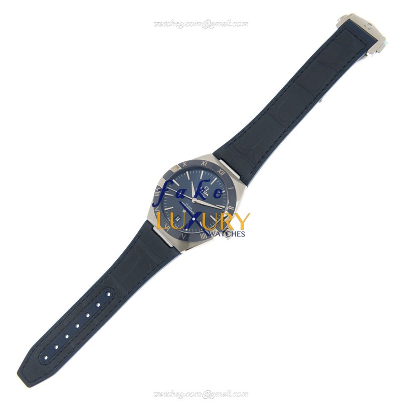 Omega 131.33.41.21.03.001 Constellation Replica Watch, Blue Dial, Steel Case, Automatic Movement - Image 2
