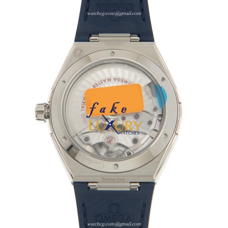 Omega 131.33.41.21.03.001 Constellation Replica Watch, Blue Dial, Steel Case, Automatic Movement - Image 3