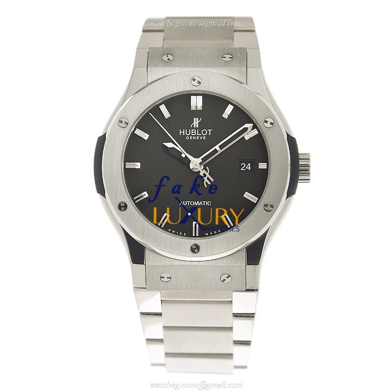Hublot 542.NX.1170.NX - Classic Fusion - Automatic Titanium - Replica Watch - 42mm Black Dial - Image 2