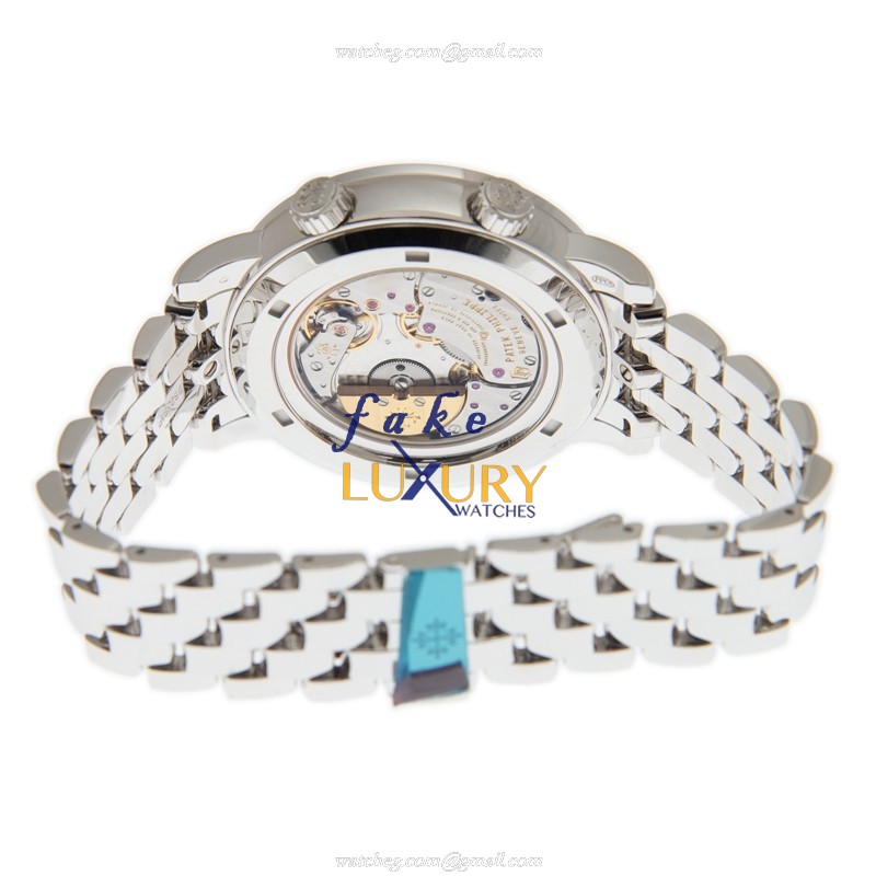 6104/1G-010 - Patek Philippe Celestial Replica Watch - Automatic - Blue Dial - 18kt White Gold - Image 4