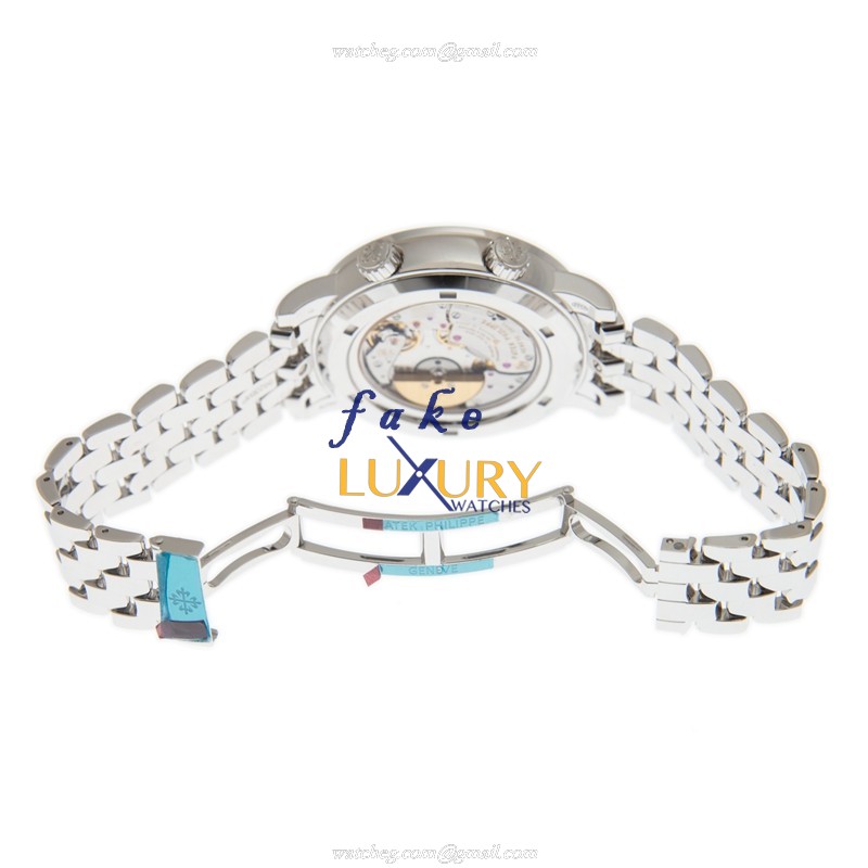 6104/1G-010 - Patek Philippe Celestial Replica Watch - Automatic - Blue Dial - 18kt White Gold - Image 5