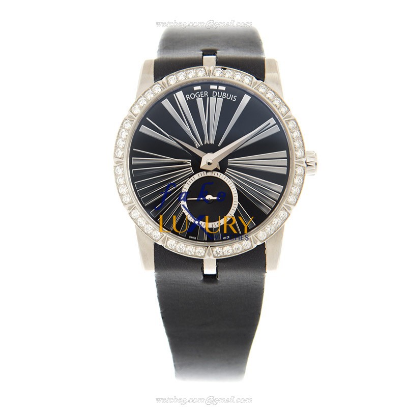 Roger Dubuis RDDBEX0278 Excalibur Replica Watch Black Dial Automatic Stainless Steel Diamonds - Image 2